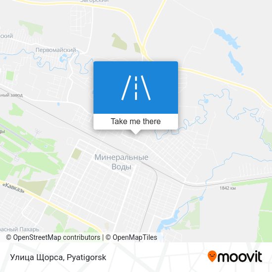 Улица Щорса map