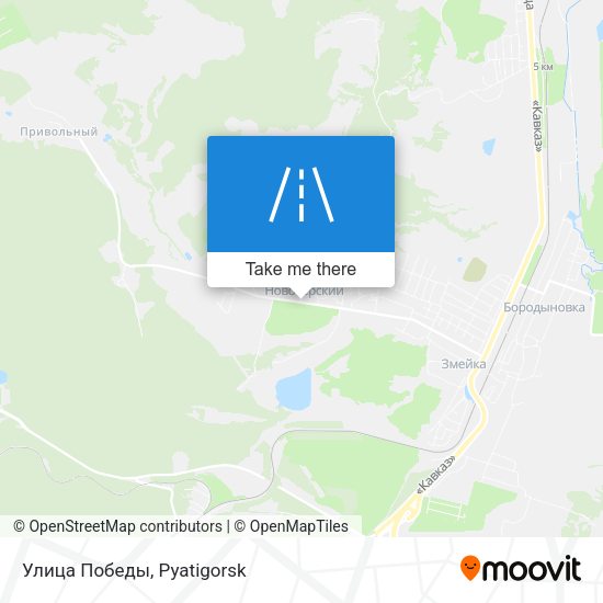 Улица Победы map