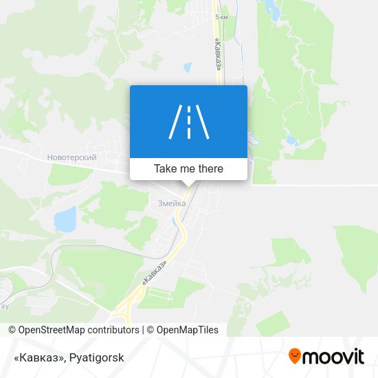 «Кавказ» map