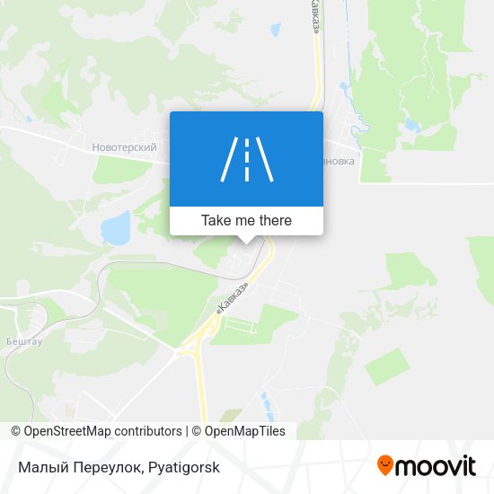 Малый Переулок map