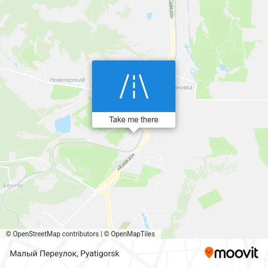 Малый Переулок map