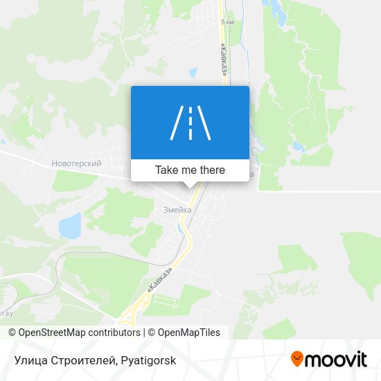 Улица Строителей map
