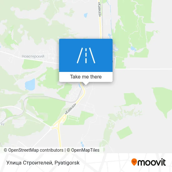 Улица Строителей map