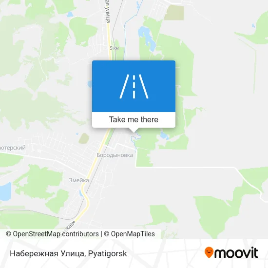 Набережная Улица map