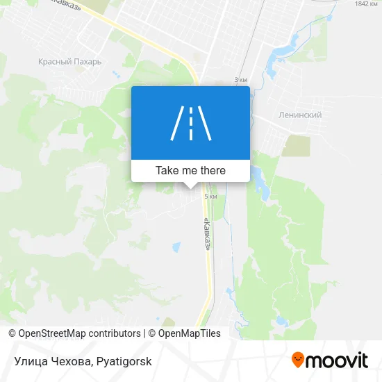 Улица Чехова map