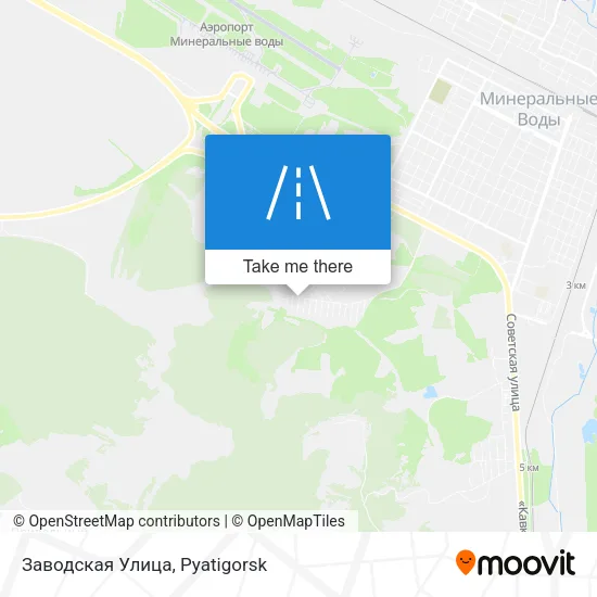 Заводская Улица map