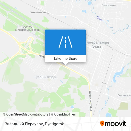 Звёздный Переулок map