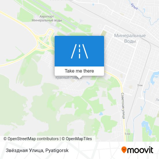 Звёздная Улица map