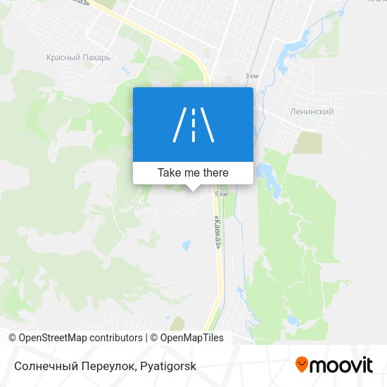 Солнечный Переулок map