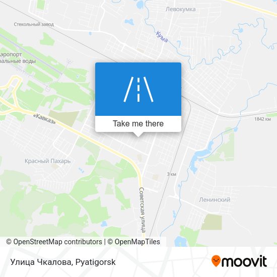 Улица Чкалова map