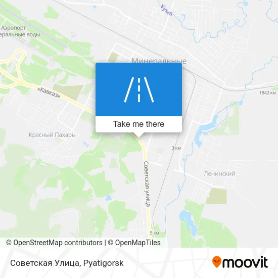 Советская Улица map