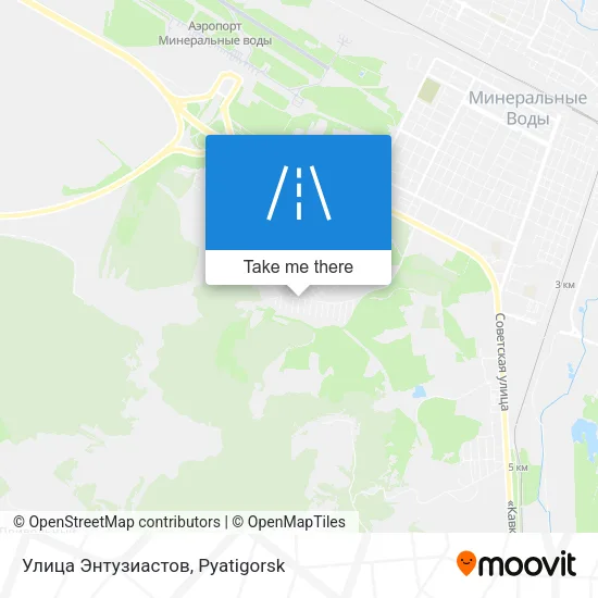 Улица Энтузиастов map