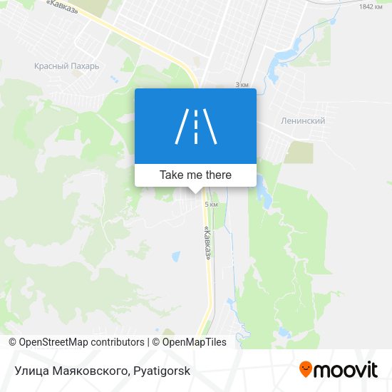 Улица Маяковского map