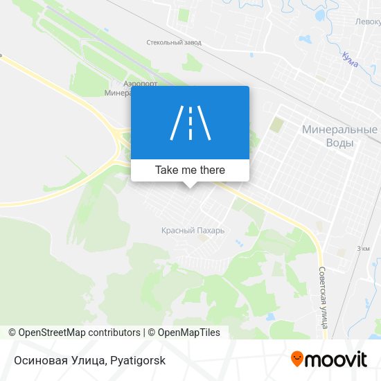Осиновая Улица map