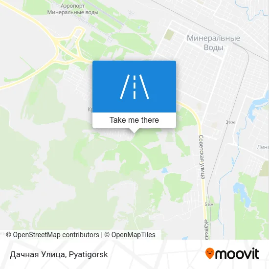Дачная Улица map