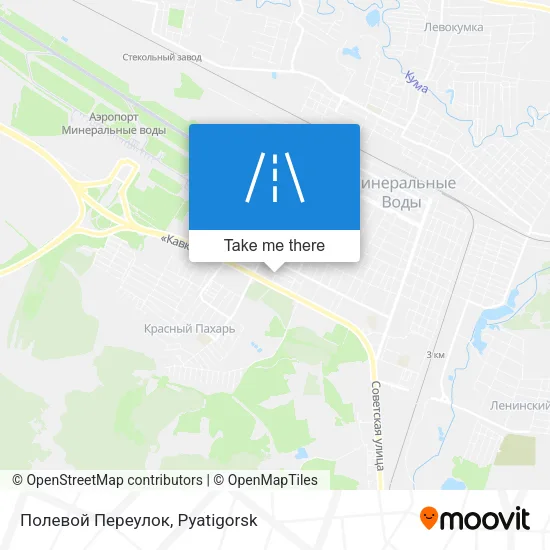 Полевой Переулок map