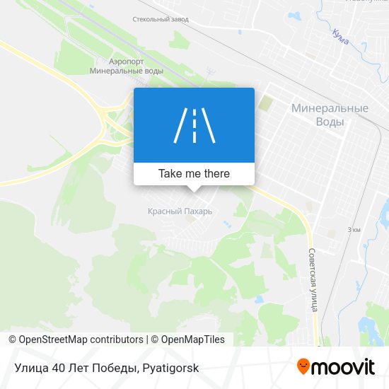Улица 40 Лет Победы map