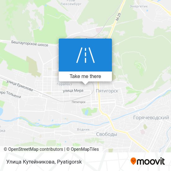Улица Кутейникова map