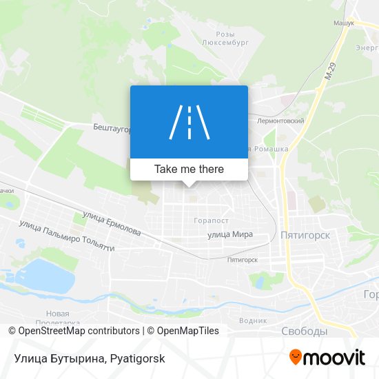 Улица Бутырина map