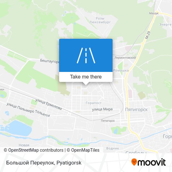 Большой Переулок map