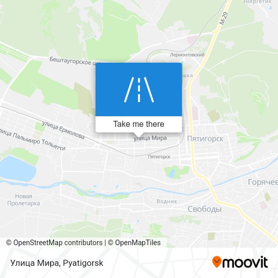 Улица Мира map