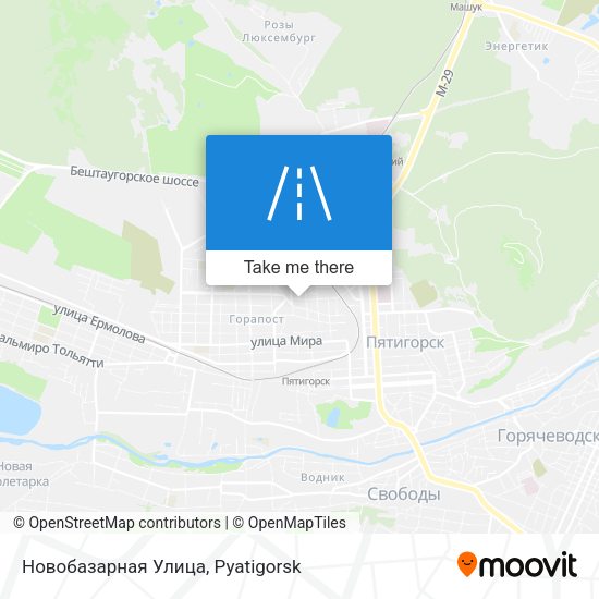 Новобазарная Улица map
