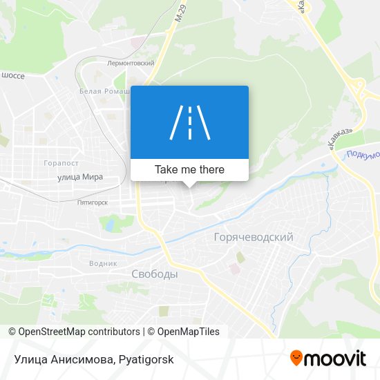 Улица Анисимова map