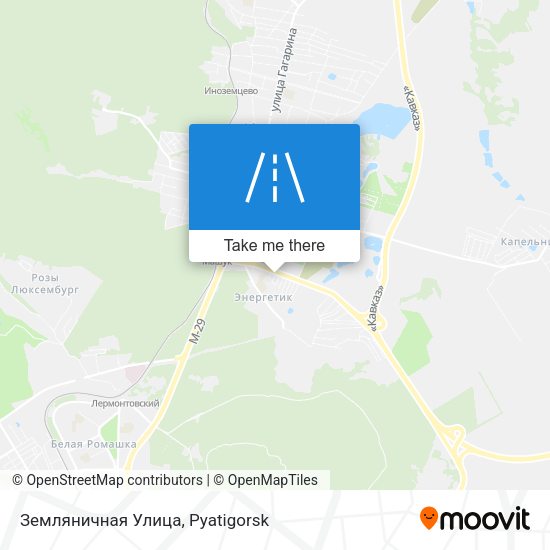 Земляничная Улица map