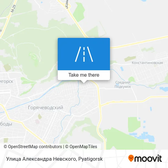 Улица Александра Невского map