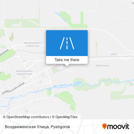 Воздвиженская Улица map