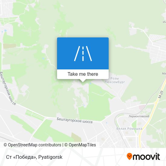 Ст «Победа» map