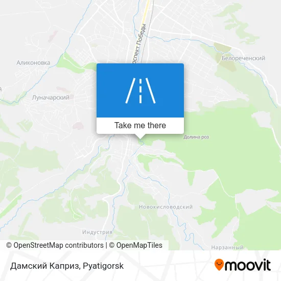 Дамский Каприз map