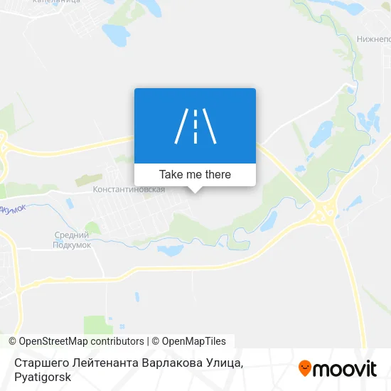 Старшего Лейтенанта Варлакова Улица map