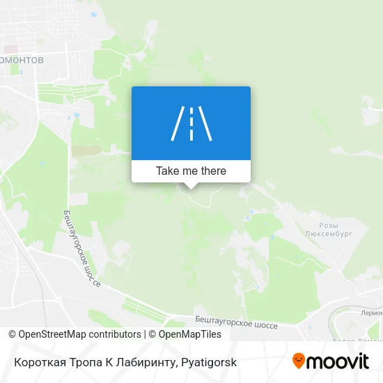 Короткая Тропа К Лабиринту map