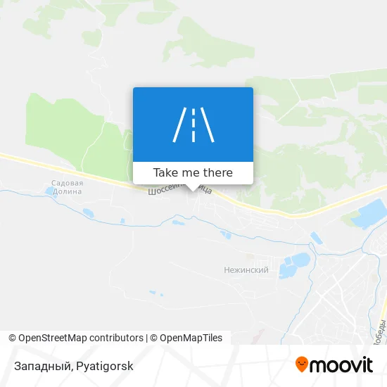 Западный map