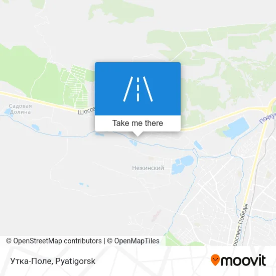 Утка-Поле map