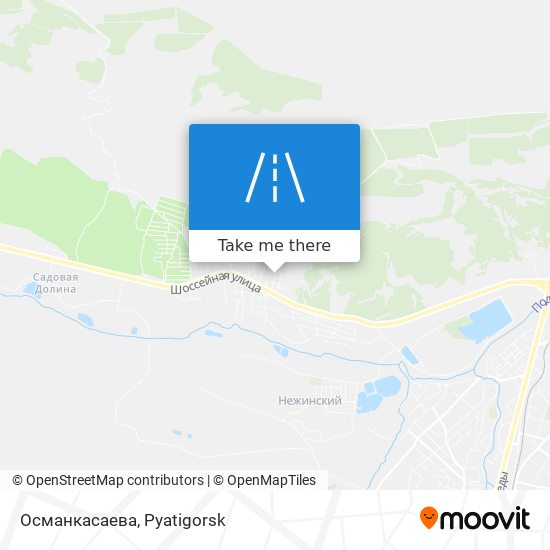 Османкасаева map
