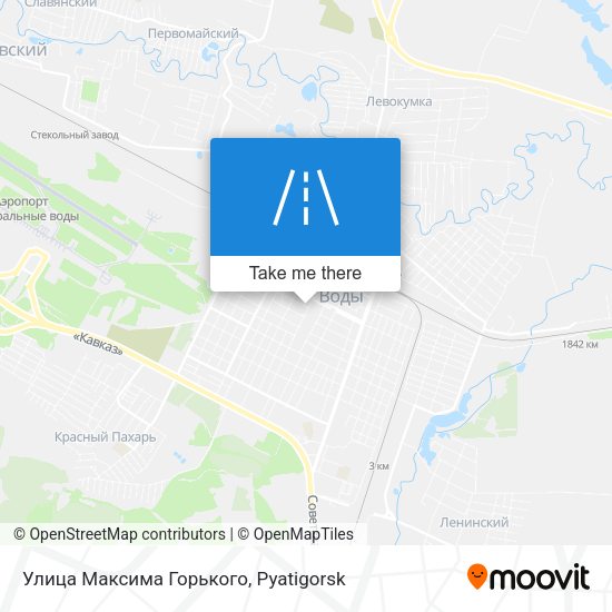 Улица Максима Горького map