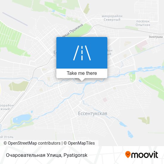 Очаровательная Улица map