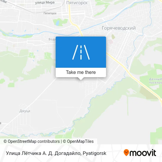Улица Лётчика А. Д. Догадайло map