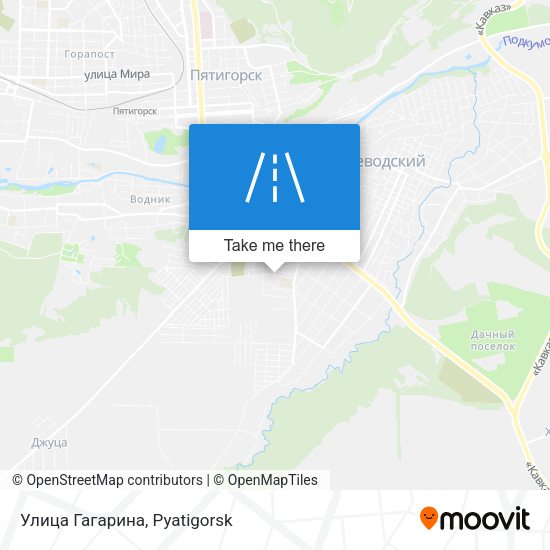 Улица Гагарина map