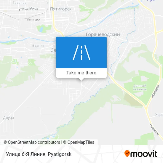 Улица 6-Я Линия map