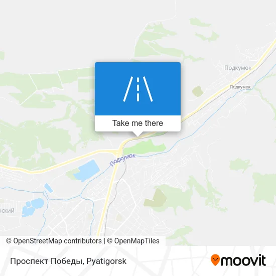 Проспект Победы map
