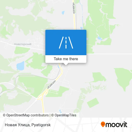 Новая Улица map