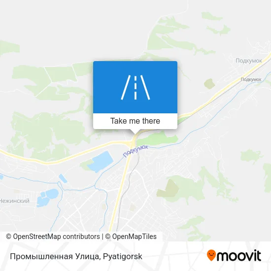 Промышленная Улица map