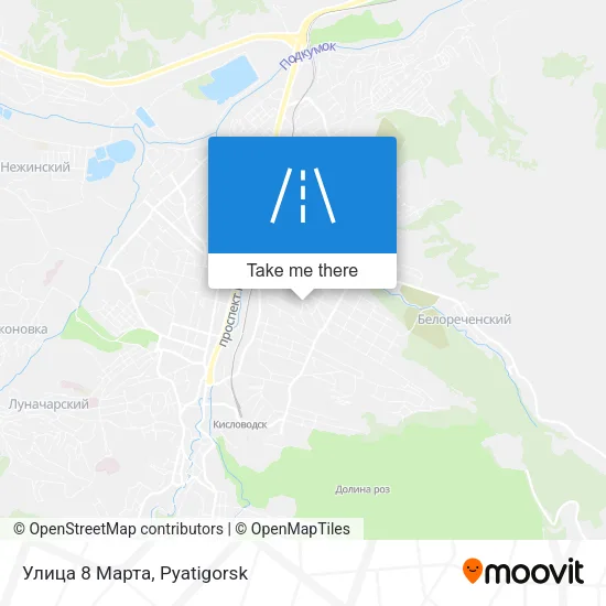 Улица 8 Марта map