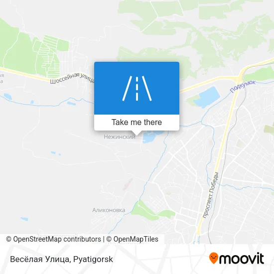 Весёлая Улица map