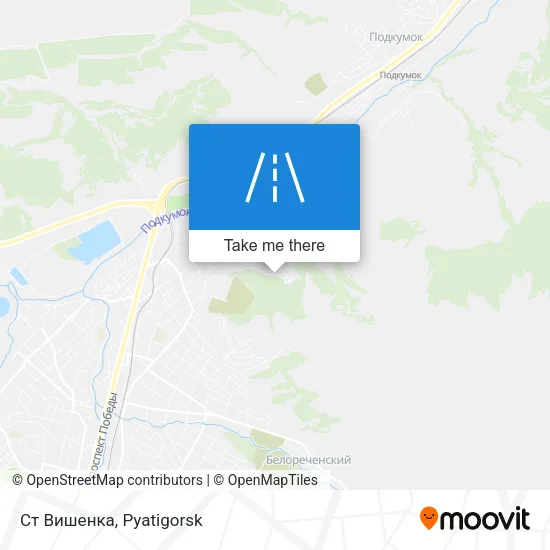 Ст Вишенка map