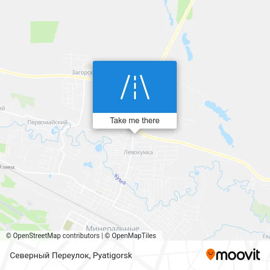 Северный Переулок map