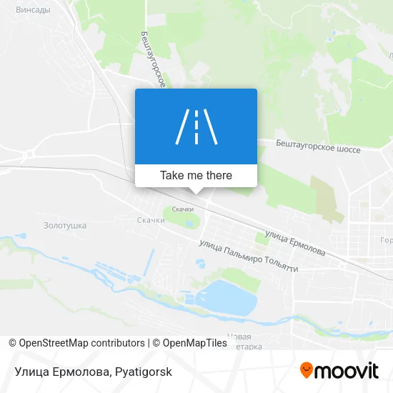 Улица Ермолова map